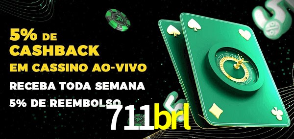 Promoções do cassino ao Vivo 711brl